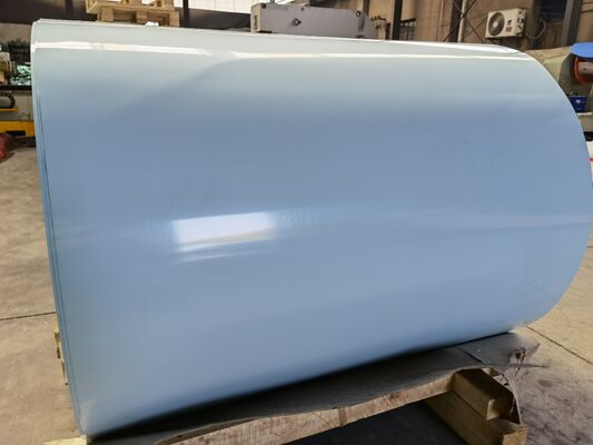 AA3003 H14 0.6MM Vòng cuộn nhôm được sơn sẵn ở cả hai mặt với màu nâu cho nước mưa