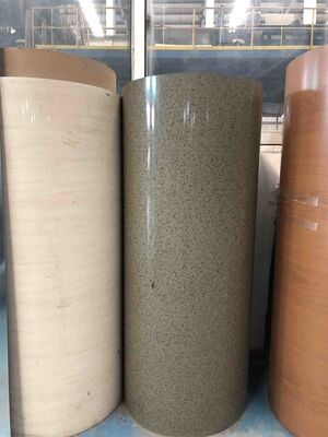 Bảng nhôm bền cho mái nhà dày 1 milimet hợp kim 3105 H24 Cuộn được sơn trước với lớp phủ sơn PVDF để chống thời tiết lâu dài