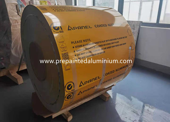 Lớp phủ màu nhiệt độ H22 Tấm nhôm sơn trước