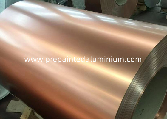 PE / PVDF / SMP Prepainted nhôm cuộn giấy nhôm trang trí cho nhà kho trên mái nhà