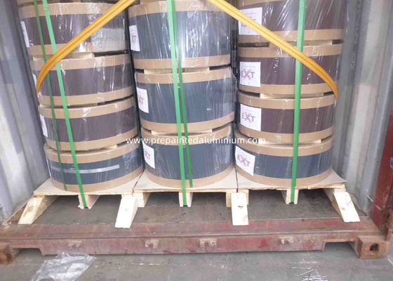 Máng xối bằng nhôm được sơn trước Cuộn dây PVDF PE Bên không sơn